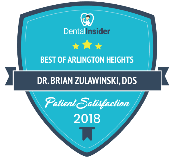 Dr. Zulawinski was awarded the best dentist of Arlington Heights, IL. Dr. Zulawinski Awarded Best Dentist